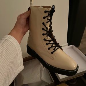 Schutz Lace Front Boots